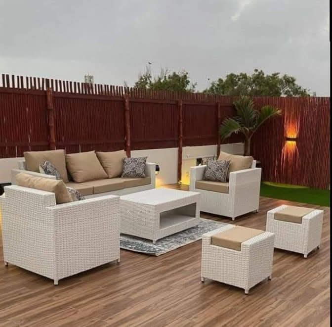 212 Rattan Sofa Set Five Seater with Stool Imported Rattan 155000 212 Rattan Five Seater Sofa Set with Stool